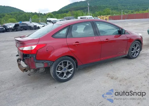 2014 Ford Focus Se from USA, damaged, VIN 1FADP3F28EL262321